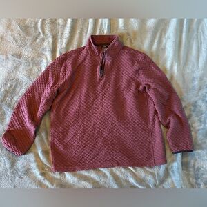 J.Crew Burgundy Fleece Sweater XXL